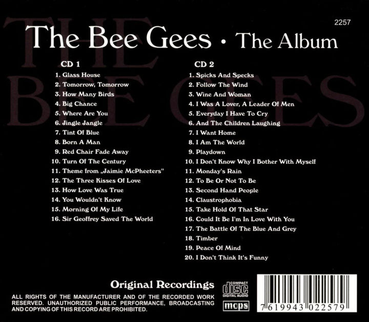 Bee Gees – The Bee Gees – Das Album [Audio-CD]