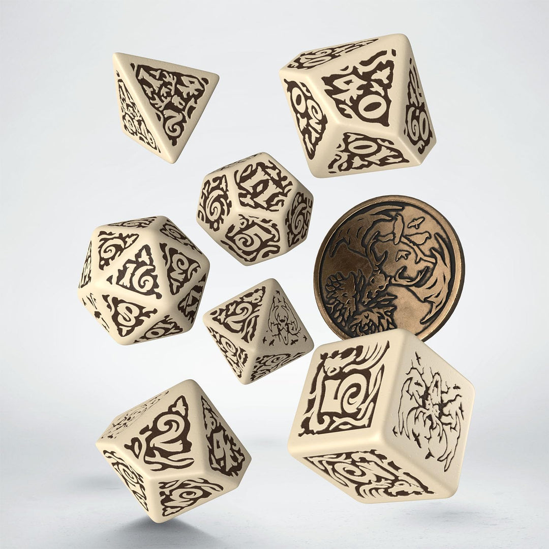 Witcher Dice Set Leshen Master of Crows  Board Games