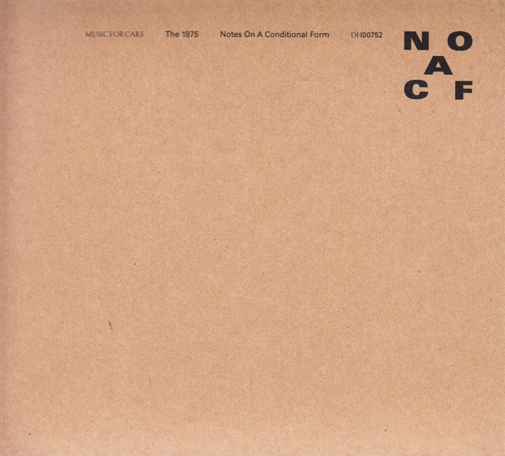 The 1975 - Notes On A Conditional Form [Audio CD]