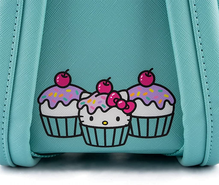 Loungefly Sanrio Hello Kitty Cupcake Adult Womens Double Strap Shoulder Bag Purs