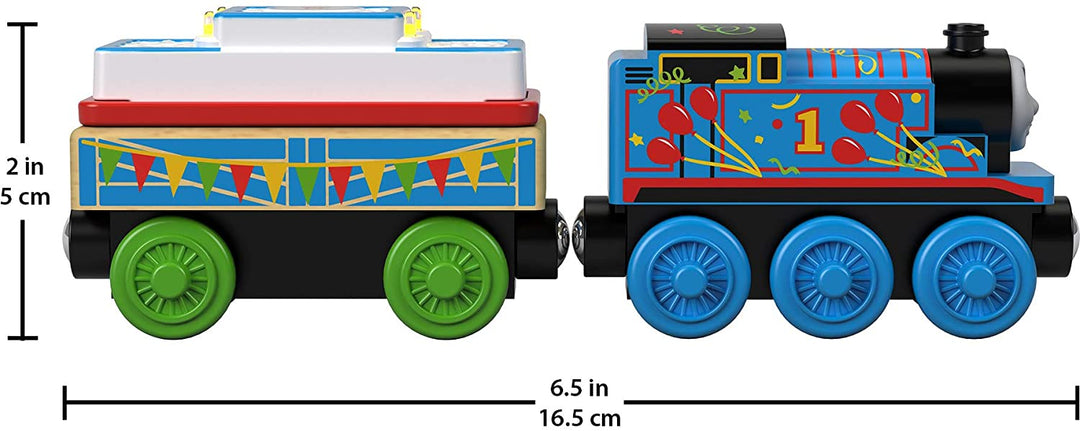 Fisher-Price GGG69 Thomas and Friends Wood Birthday Thomas