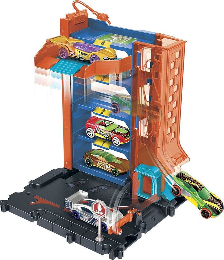 Hot Wheels HDR28 City Vehicle Playsets, Multicolour