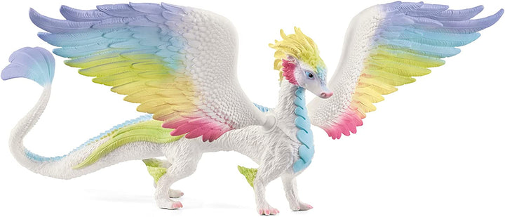 SCHLEICH 70728 bayala Rainbow Dragon Figurine, Multicolored