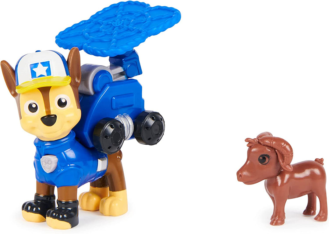 PAW Patrol, Big Truck Pups Chase Action Figure with Clip-on Rescue Drone