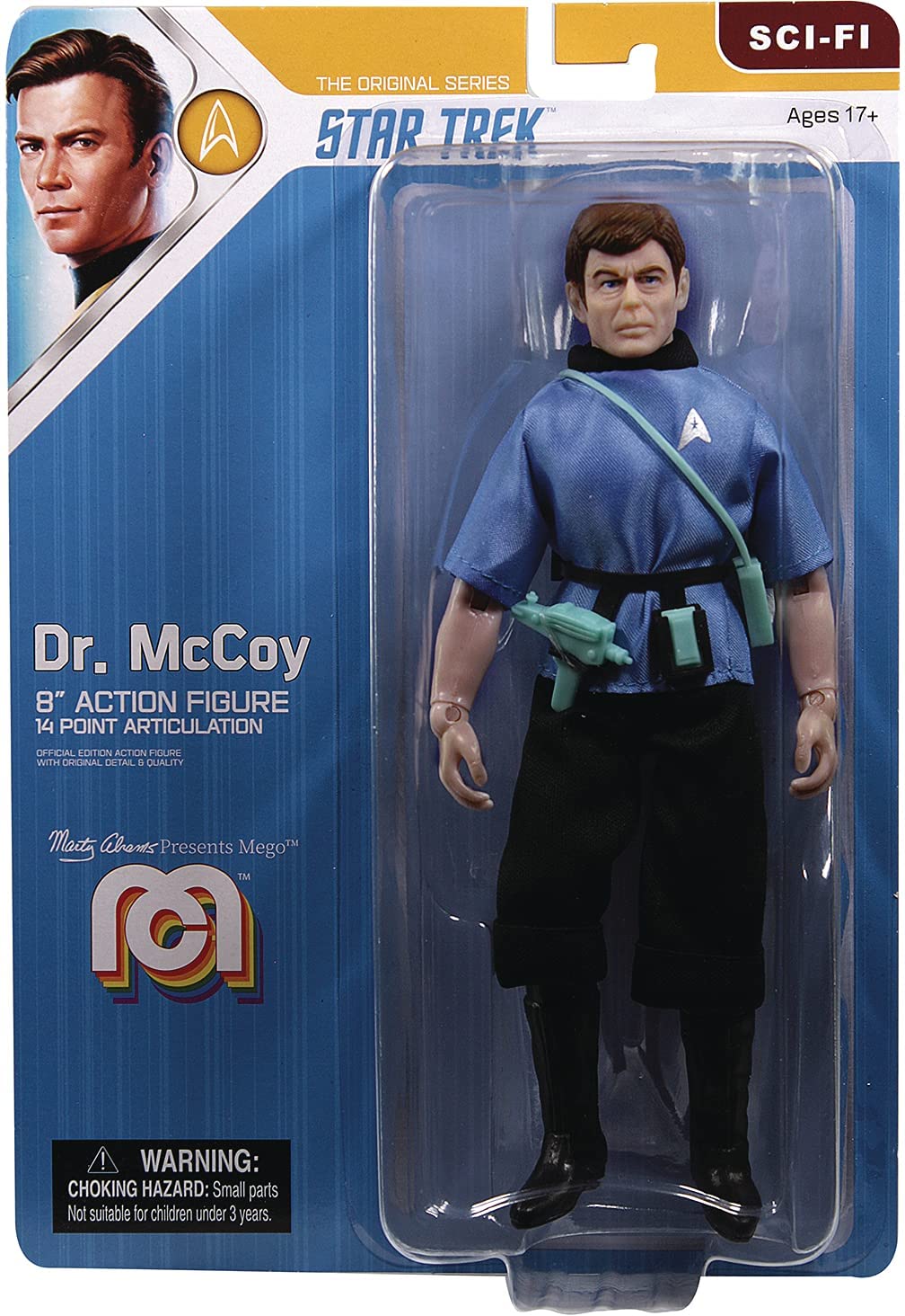 Mego - Sci-Fi Star Trek : The Original Series Mccoy 8 Action Figure