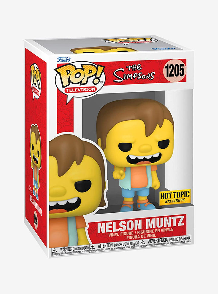 POP Animation: The Simpsons - Nelson Muntz Exclusive Funko 60302 Pop! Vinyl #1205