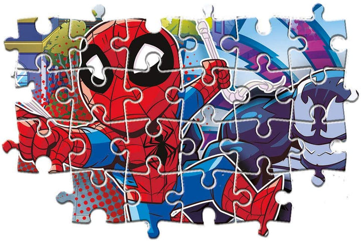 Clementoni - 25248 - Supercolor Puzzle - Marvel Super Hero Avengers - 3 x 48 pieces - Made in Italy - jigsaw puzzle children age 4+7