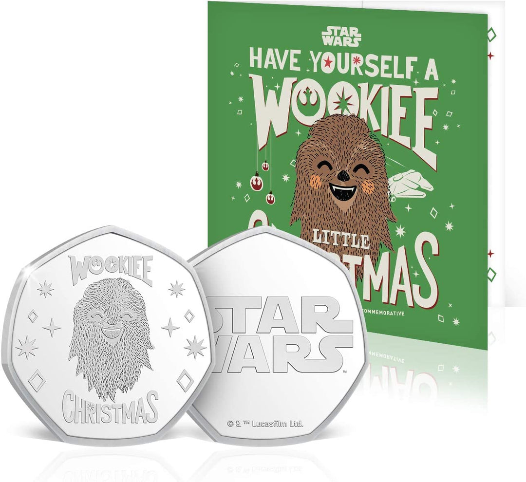 The Koin Club Star Wars Christmas Card Chewbacca Wookiee