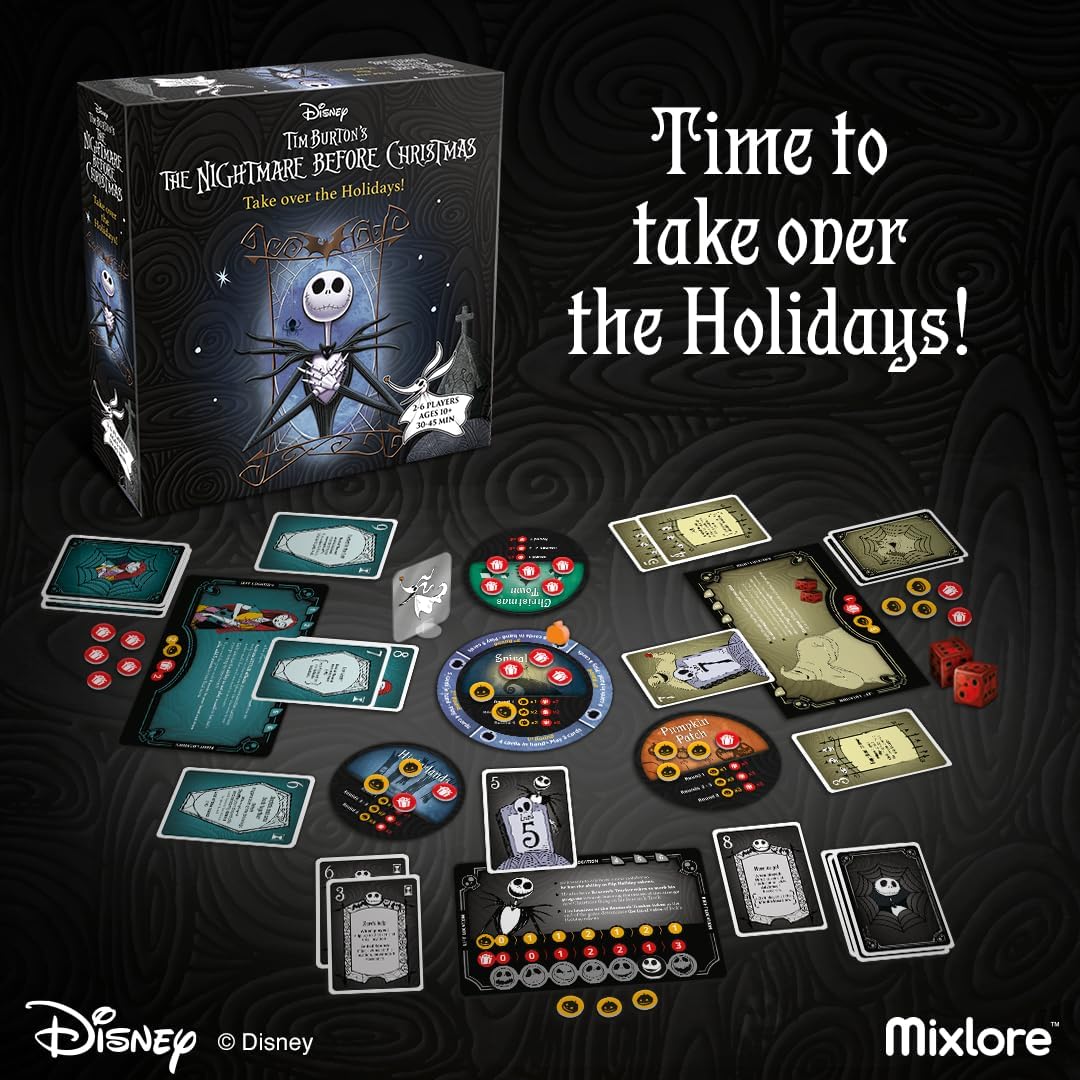 Mixlore | The Nightmare Before Christmas - Take over the Holidays |  Board Games |