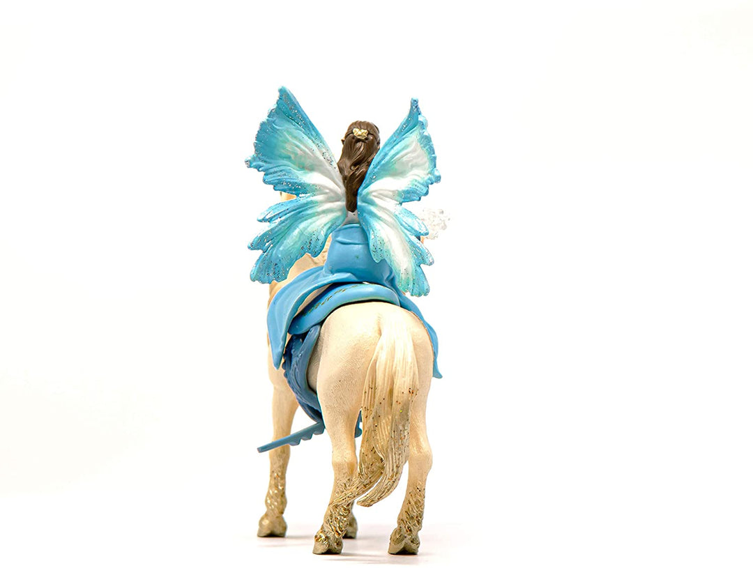 Schleich 42508 Eyela Riding on Golden Unicorn Bayala