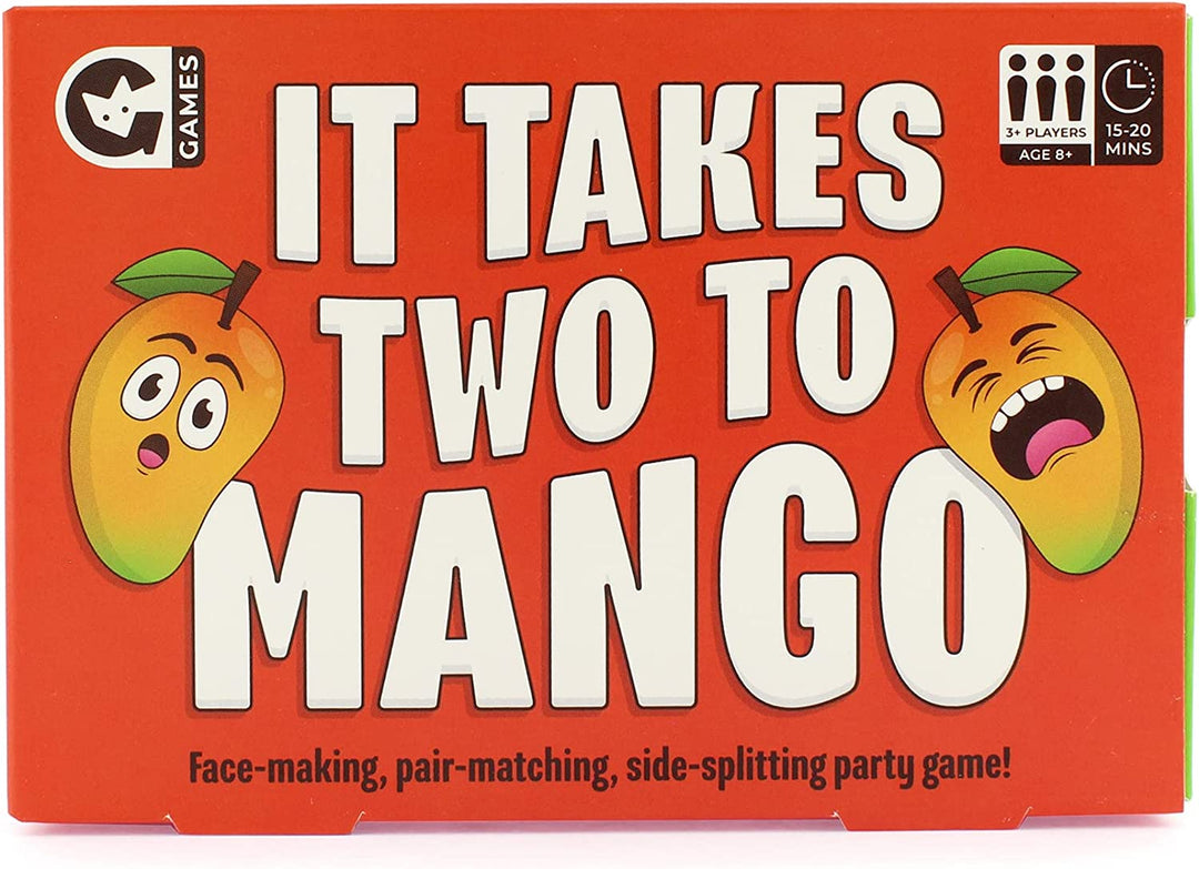 It Takes Two To Mango Family Fun Card Game