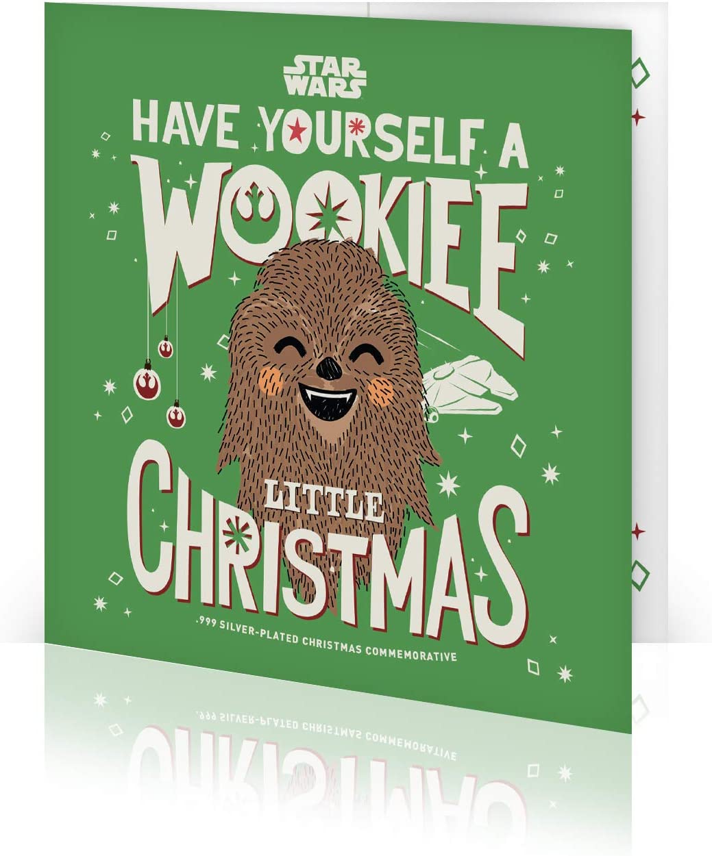 The Koin Club Star Wars Christmas Card Chewbacca Wookiee