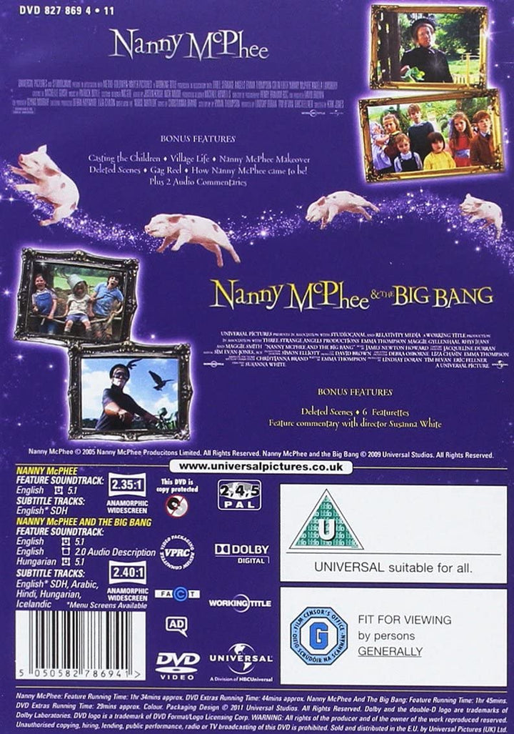 Nanny McPhee / Nanny McPhee & The Big Bang [2005] [DVD]