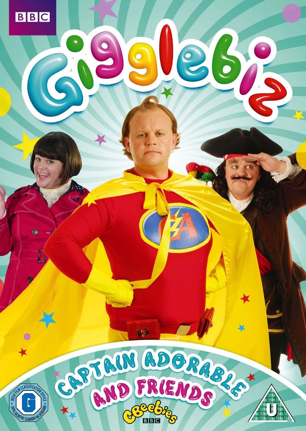 Gigglebiz: Captain Adorable & Friends (CBEEBIES) - Comedy [DVD]