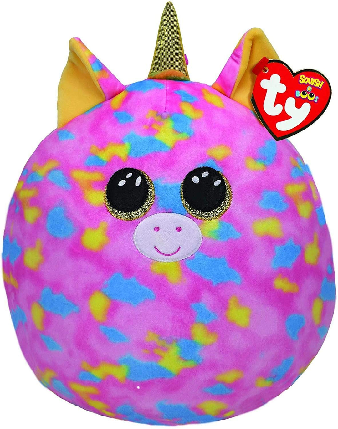 Ty UK Ltd 39187 Fantasia Unicorn Squish A Boo Plush Toy, Multicoloured, 12"