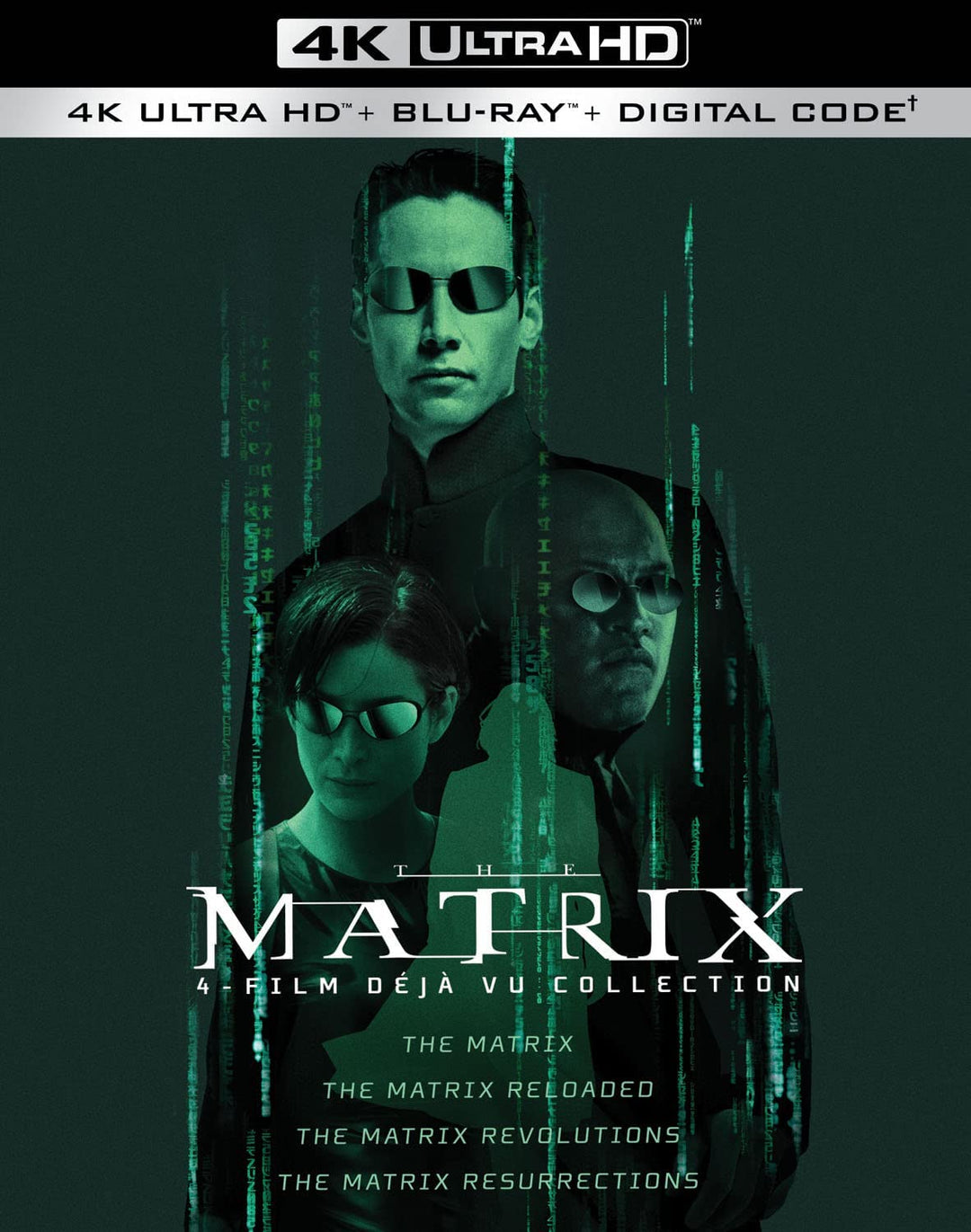 The Matrix: 4-Film Déjà Vu Collection [Blu-ray]