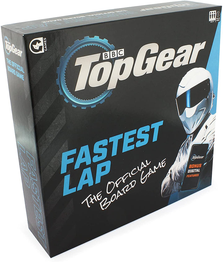 Ginger Fox Official Top Gear Family Board Game 2021 Edition - Race The Stig Arou