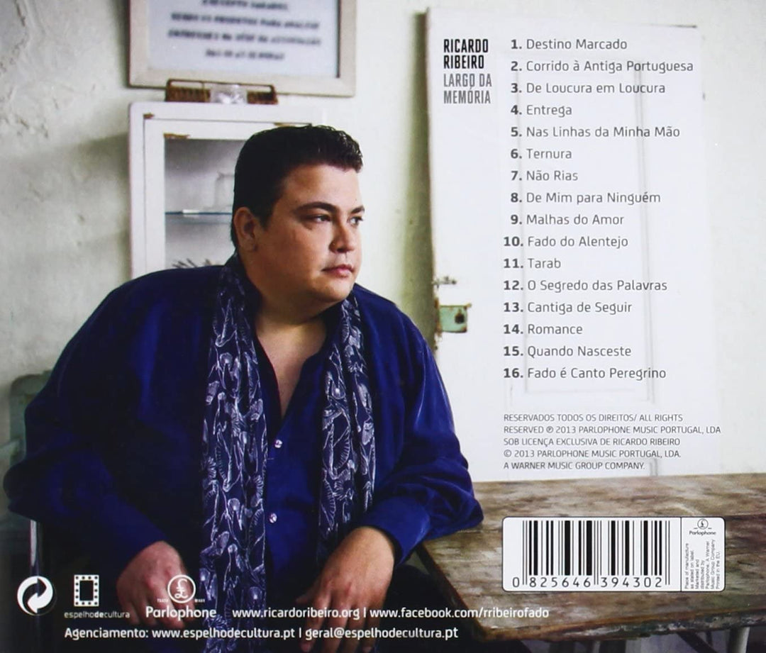 Ricardo Ribeiro - Largo Da Memoria [Audio CD]