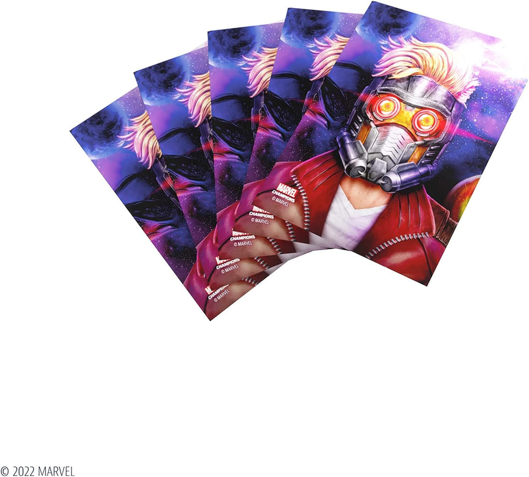 Gamegenic Marvel Champions The Card Game Official Star-Lord Fine Art Sleeves