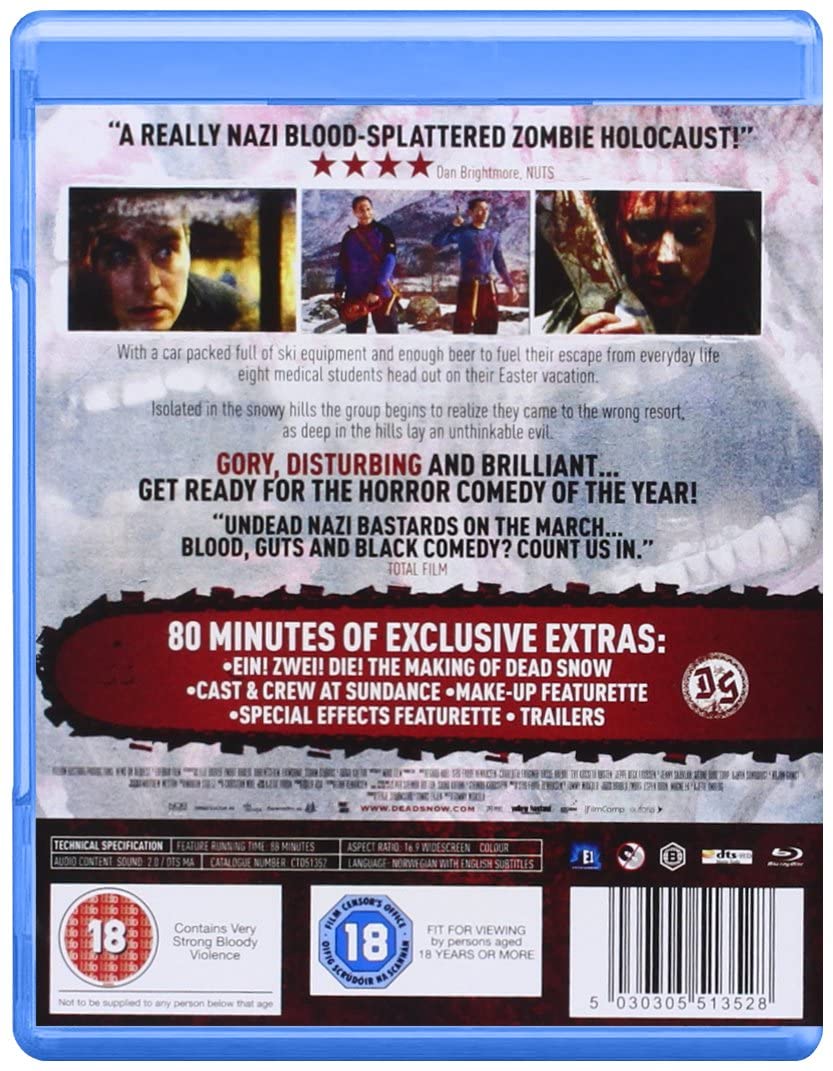 Dead Snow - Horror/Comedy [Blu-ray]