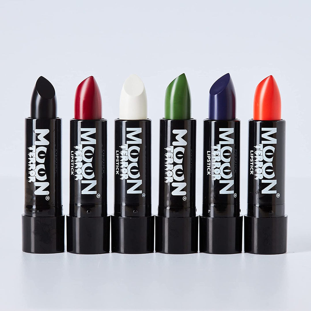 Moon Terror - Halloween Lipstick makeup - 5g - Easily create spooky designs like a pro! Perfect for vampire, ghost, skeleton, witch, pumpkin, monster etc - Poison Purple