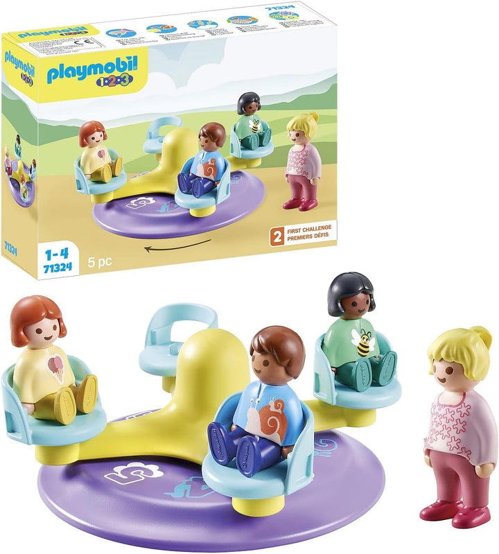 Playmobil 1.2.3 Number-Merry-Go-Round