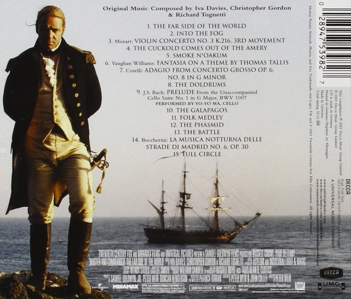 Master and Commander - Christopher Gordon Iva Davies Richard Tognetti [Audio CD]