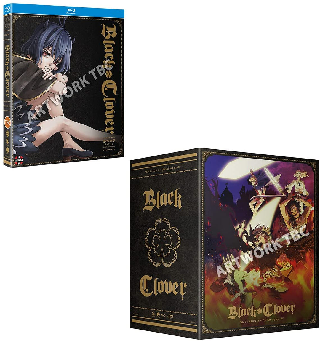 Black Clover Season 3 Part 3 + Combo + Collectors Box [Blu-ray]