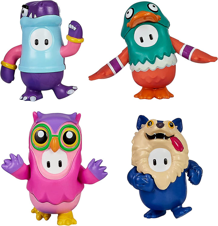 Fall Guys Animal Squad Mini Figures 4 Pack