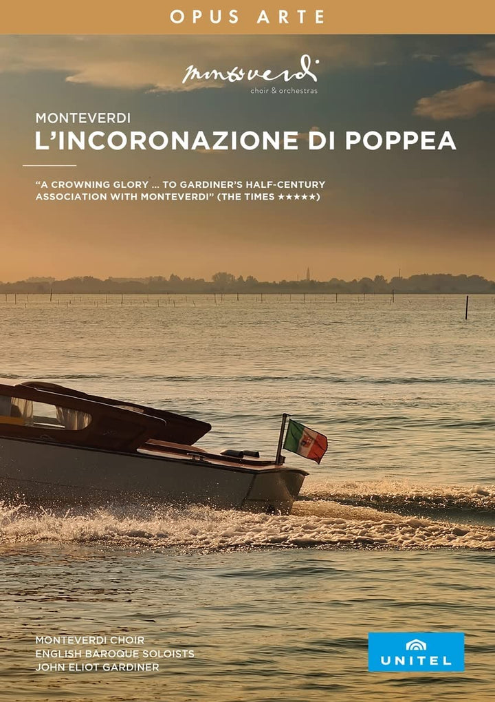 Monteverdi: L’incoronazione di Poppea [English Baroque Soloists; Monteverdi Choir [DVD]
