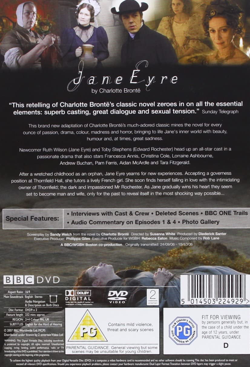 Jane Eyre [2006] -  Romance/Drama [DVD]