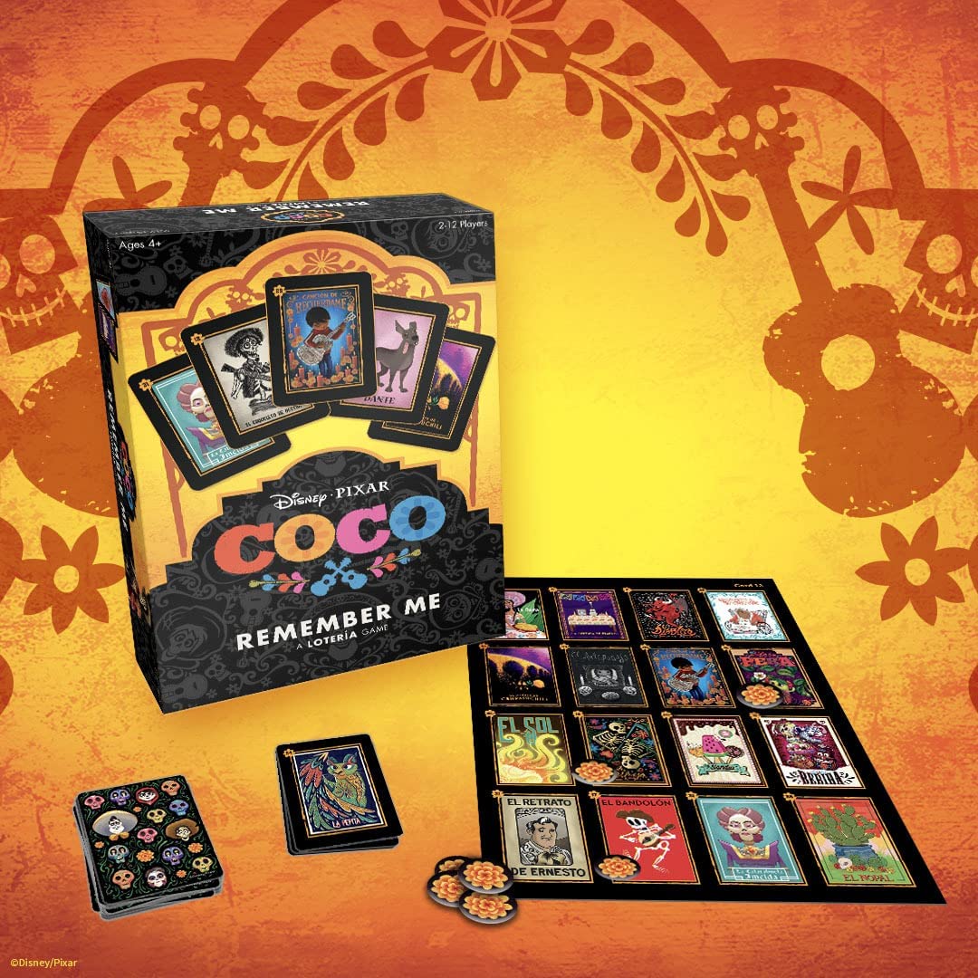 Coco Disney Pixar (Remember Me) Ein LOTERIA-Spiel