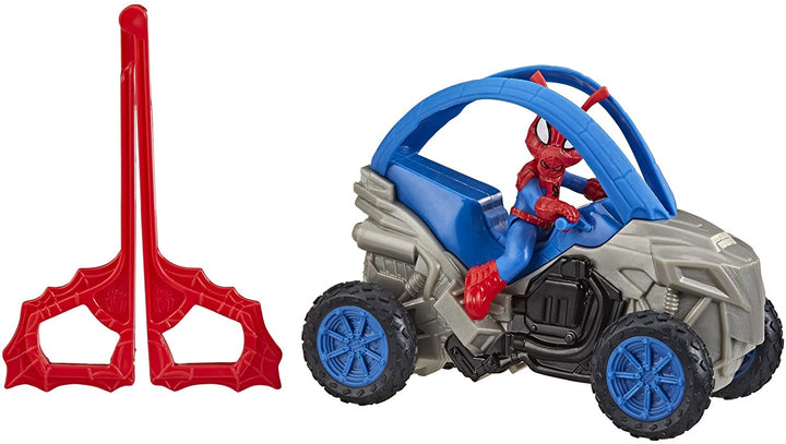 Marvel Spider-Man Rip N Go Spider-Ham Stunt Super Hero Action Figure and Vehicle