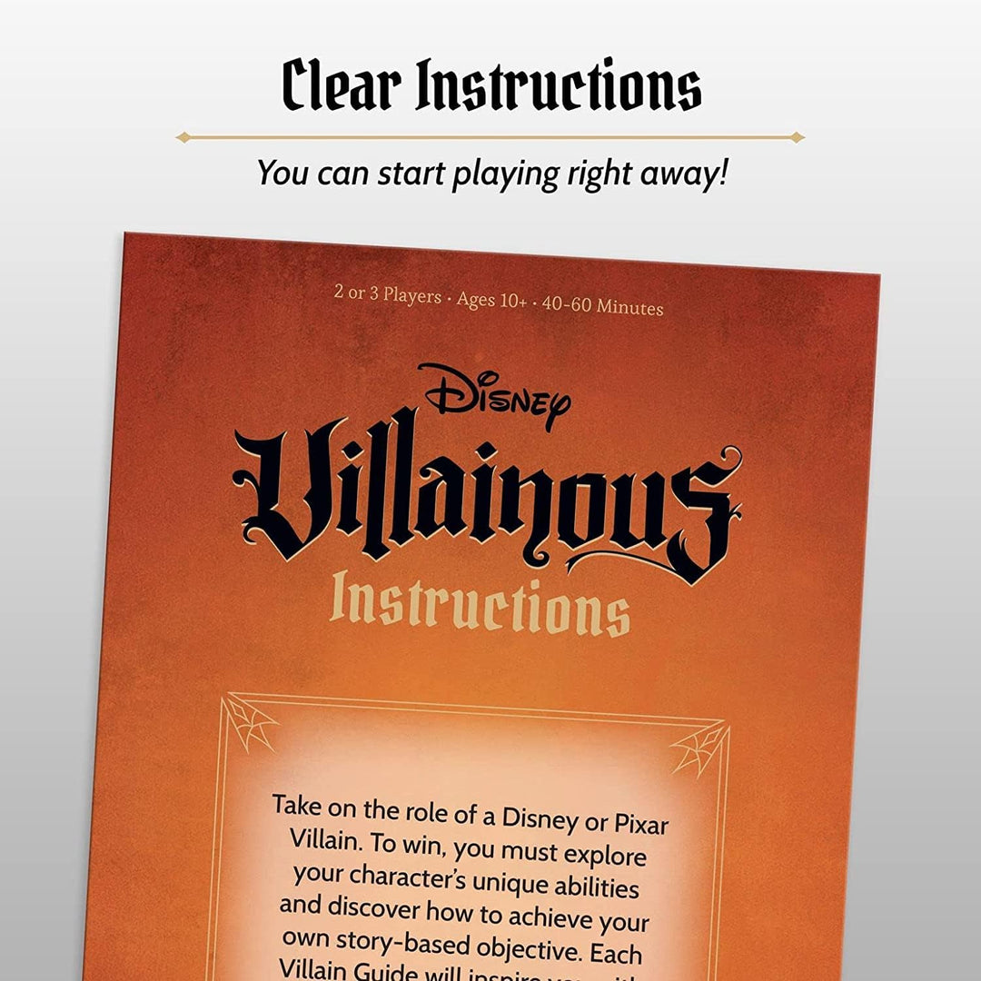 Ravensburger Disney Villainous Bigger and Badder Family Strategy Board Game for Adults & Kids