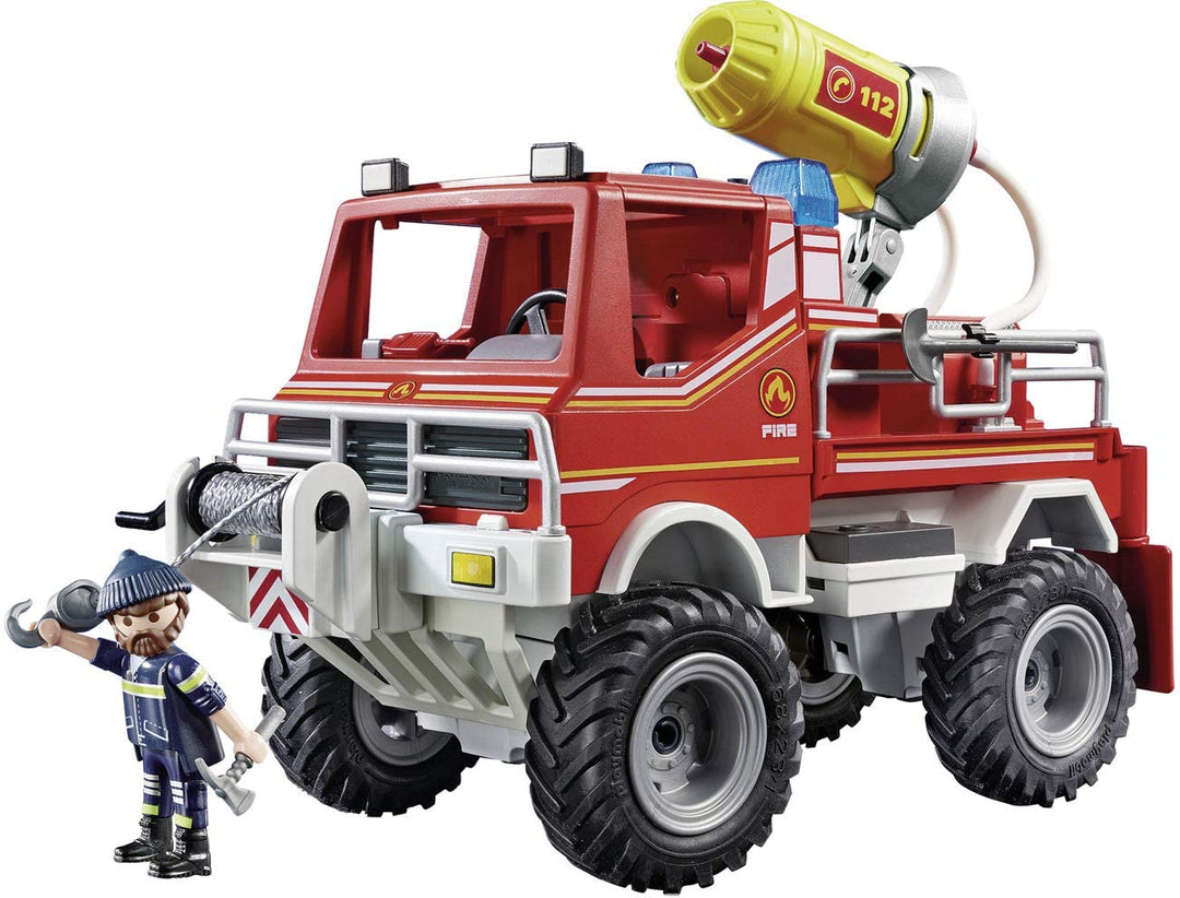 Playmobil City Action 9466 Fire Truck for Children Ages 5+