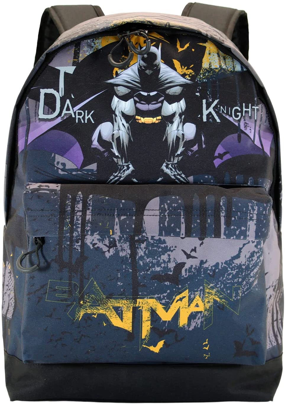 Batman Dark Night-Fan HS Backpack, Grey