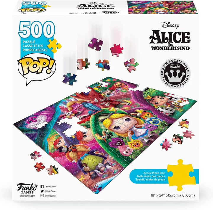 POP! Puzzles - Disney: Alice in Wonderland (500 pieces)