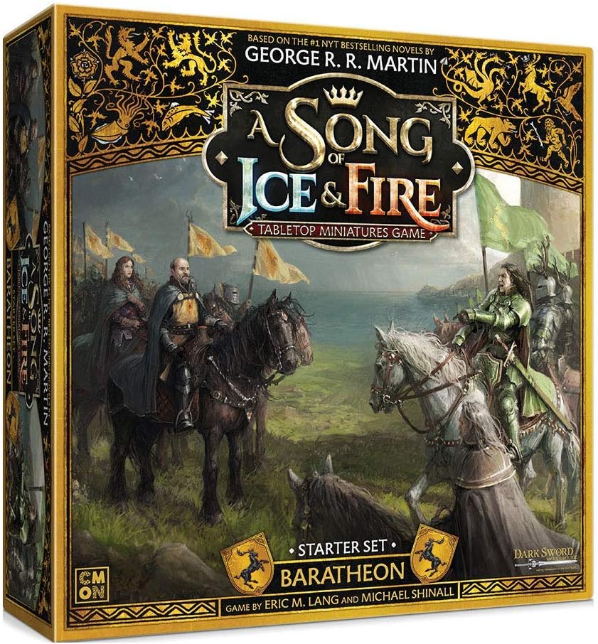 Cool Mini or Not - A Song of Ice and Fire: Baratheon Starter Set - Miniature Game