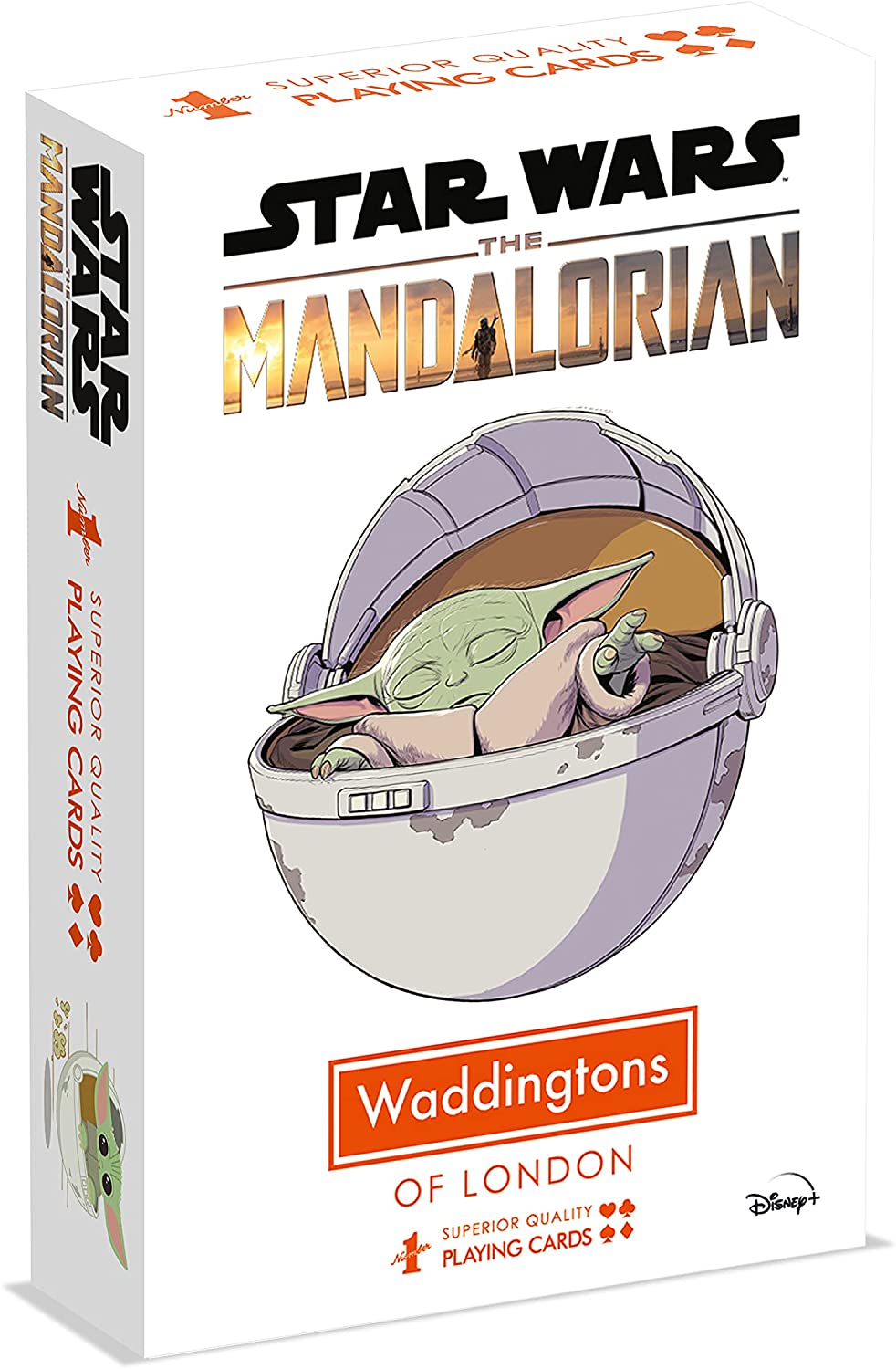 The Mandalorian - The Child Waddingtons Number 1 Playing Card Game,WM01902-EN1-1