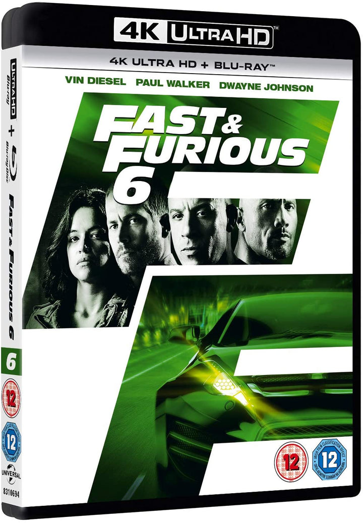 Fast & Furious 6 - Action/Crime [Blu-ray]