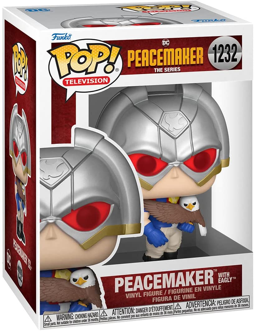 DC Peacemaker The Series Peacemaker with Eagly Funko 64181 Pop! Vinyl #1232
