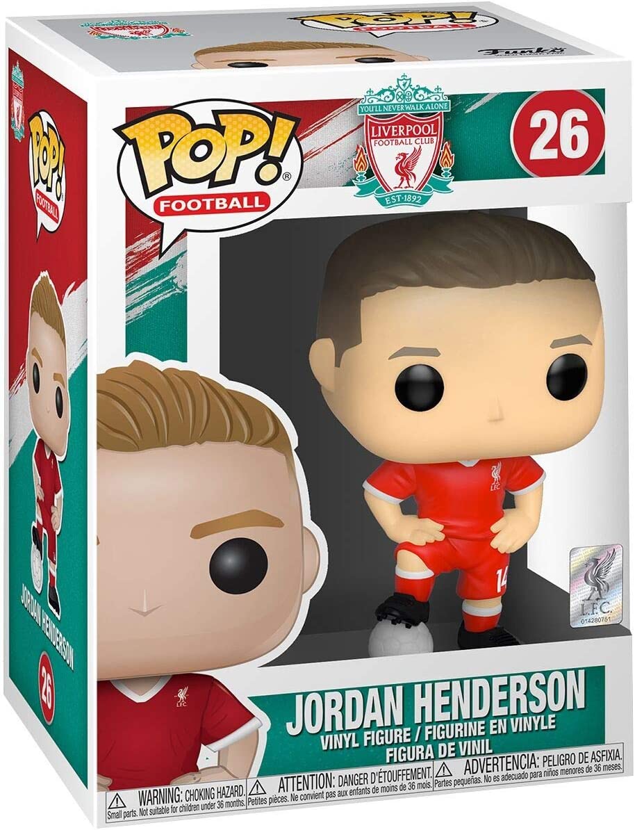 Football: Liverpool-Jordan Henderson Funko 42788 Pop! Vinyl #26