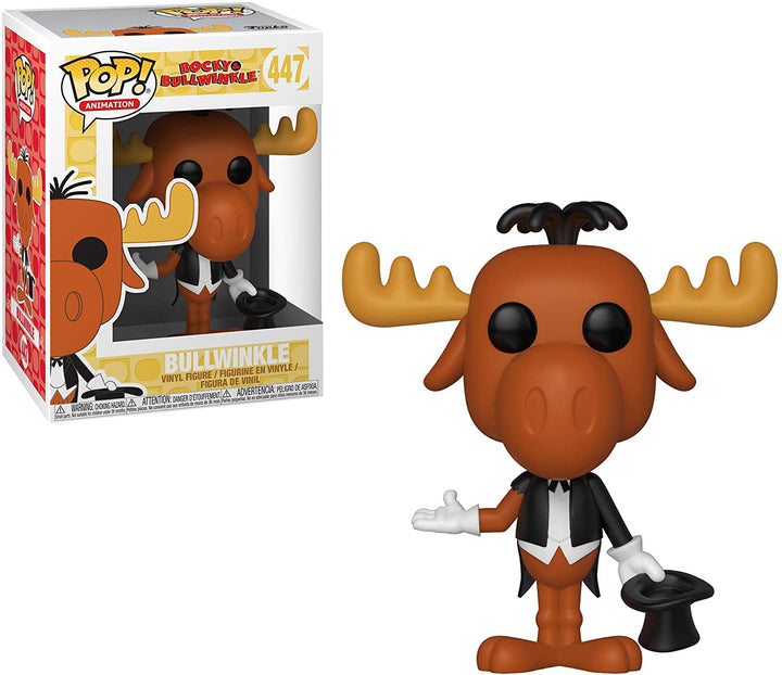 Rocky and Bullwinkle Bullwinkle Funko 33460 Pop! VInyl #447