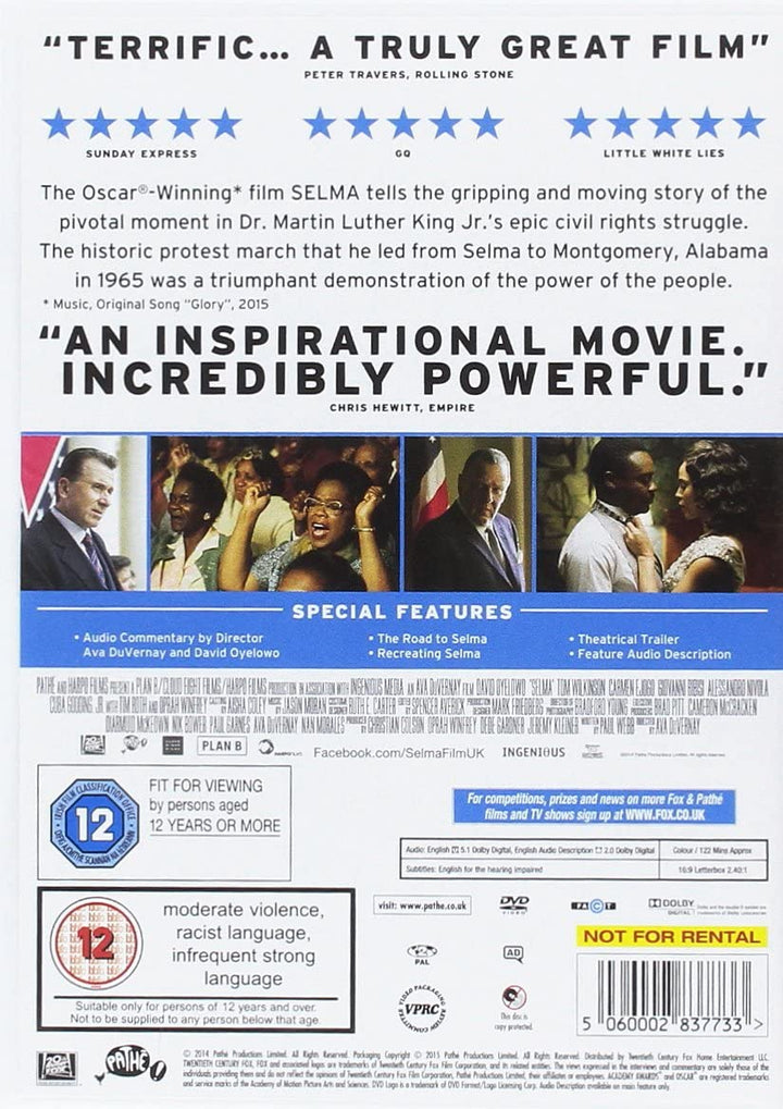 Selma - Historical drama [DVD]
