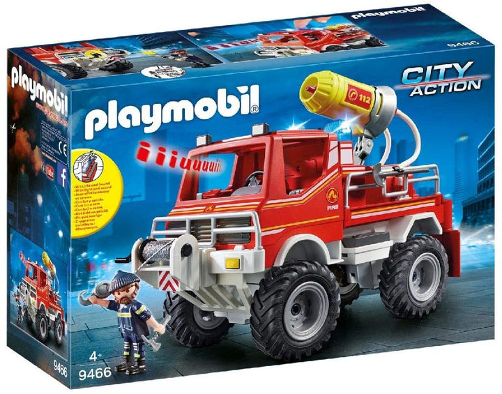 Playmobil City Action 9466 Fire Truck for Children Ages 5+