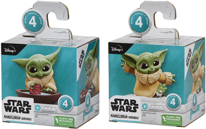 Star Wars The Bounty Collection Series 4 Grogu Figures Tadpole Friend, Snowy Wal