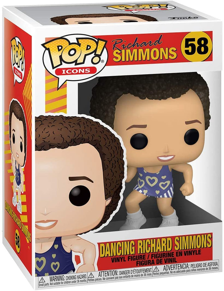 Richard Simmons Dancing Richard Simmons Funko 52615 Pop! Vinyl #58
