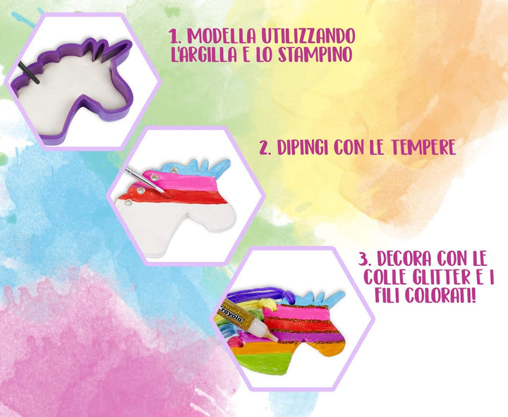 CRAYOLA 04-1153 Creations Unicorn Set-Creative Activity and Gift for Girls Age 8