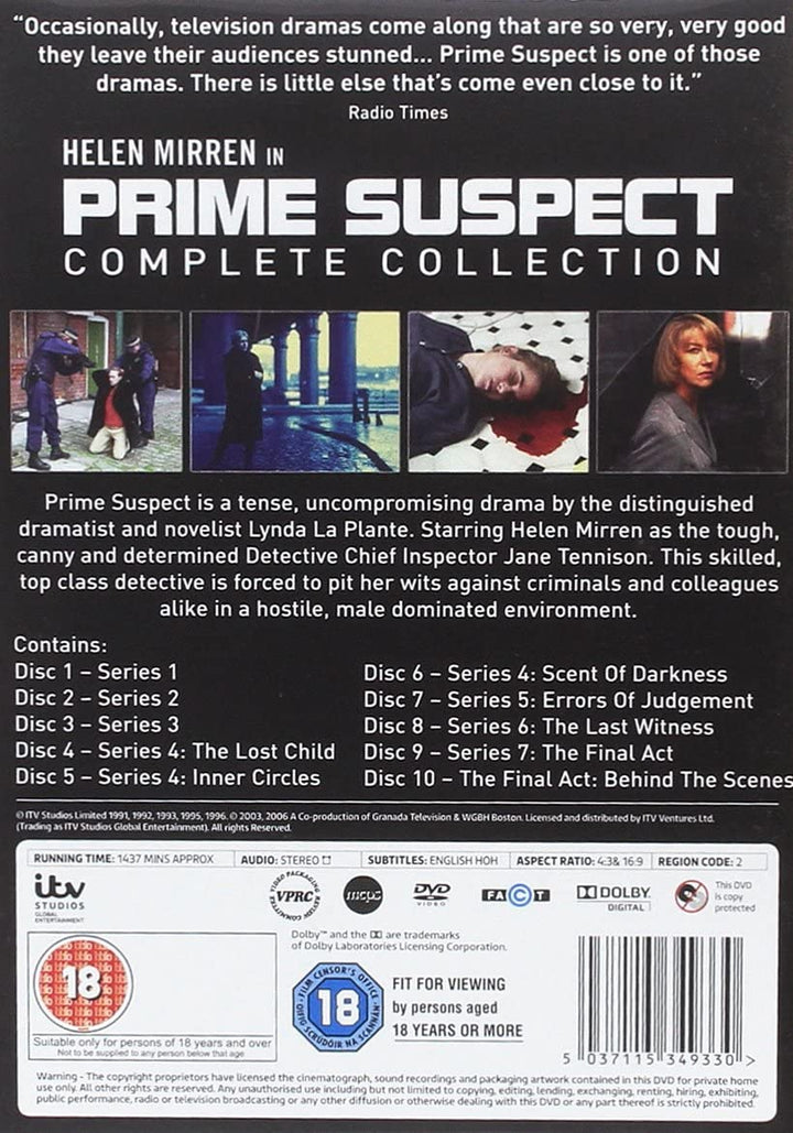 Prime Suspect - The Complete Collection - Drama [DVD]
