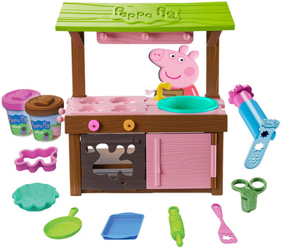 Peppa Pig 7038 PEPPA'S MUD Kitchen Dough Set, Multi-Colour